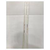 Pair of Servistar yard sticks