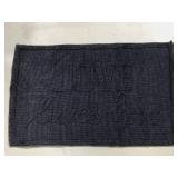 Primitives by Kathy "Love lives here" blue rug