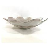 Art glass fruit bowl