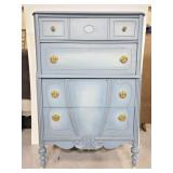Painted 4 drawer Cinderella dresser
