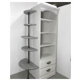 Custom wood 2-sided shop display