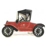 Cast metal antique car wall plaque