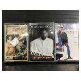 Three sealed cassettes