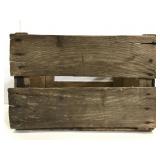 Vintage wood crate
