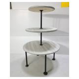 Painted 3 tier display table
