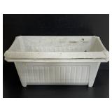 Lot of 2 plastic planter boxes