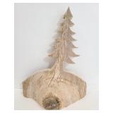 Handcrafted wood rustic tree cut out