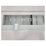 Glass Cigarette machine insert mirrored
