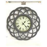 Buchanan clock co. Grey decor clock