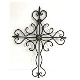 Metal ornate cross