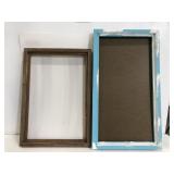 Two wood crafting frames