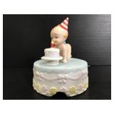 Lefton porcelain cupie Cupid music player