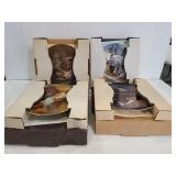 Collectors plates with boxes