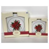 Poinsettia Dinner and Salad Plate collection