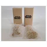 Die cast Star Wars character keychains- new