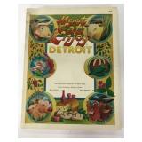 Meet, Eat, & Enjoy Detroit vintage book