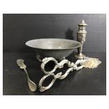 Four vintage table items