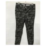 Size 6 DKNY jeans printed