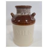 Pottery Milk jug planter