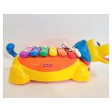 Fisher Price puppy xylophone w/ wheels