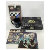 Lot of vintage and modern Star Wars collectibles