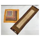 Schiaparelli and Paoli abstract fashion scarves