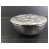 Pewter trinket dish