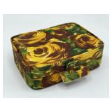 Retro fabric covered traveling address book