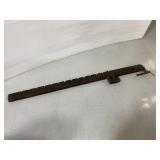 Large 6 FT old wooden clamp