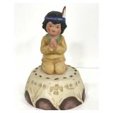 Perillo signed Praying Indian boy music player