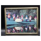 Vintage Snow White & the Seven Dwarves photograph