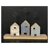 Primitives by Kathy wooden house picture stand