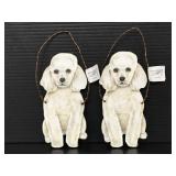 Primitives by Kathy small small poodle dog hangers