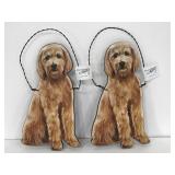 Primitives by Kathy goldendoodle wall hangers