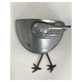 Metal galvanized chicken wall basket