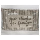 Sealed Primitives by Kathy "Give Thanks" pillow