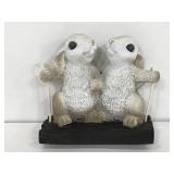 Spring Bunnies hanging decor