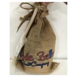 Dixie Belle drop cloth gift bag with best dang wax