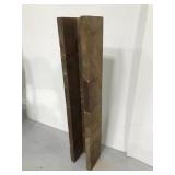 Wooden unkown yard part/tool