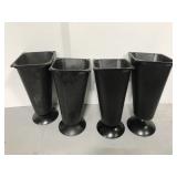 Four replacement pool table legs