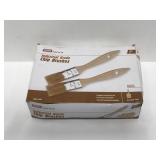 Open case of industrial grade chip brushes