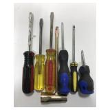 7 assorted screwdriver lot