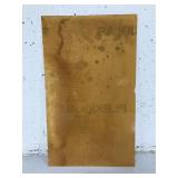 Clear Plexiglass 24in x 14.5in sheet