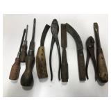 9 vintage tool set