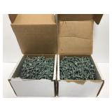 Pair boxes of unused screws