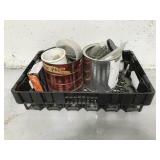 Tray of assorted hardware