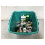 Box of Consumables and house work supplies