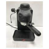 Black electric Expresso maker
