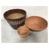 3 assorted planter combo