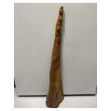 Natural cedar wood specimen